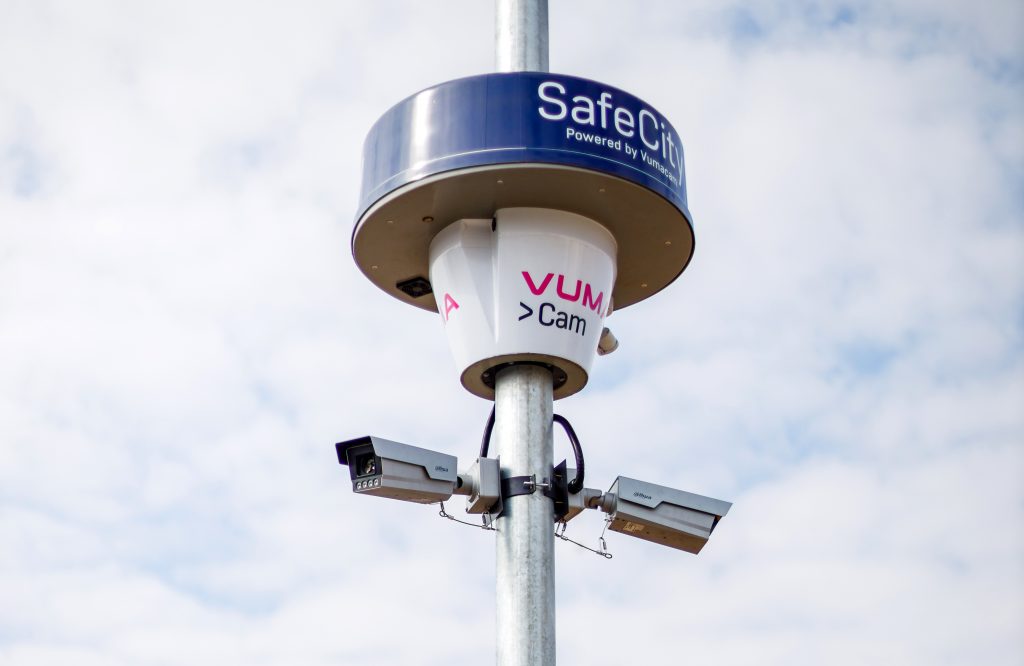 SafeCity Surveillance system.